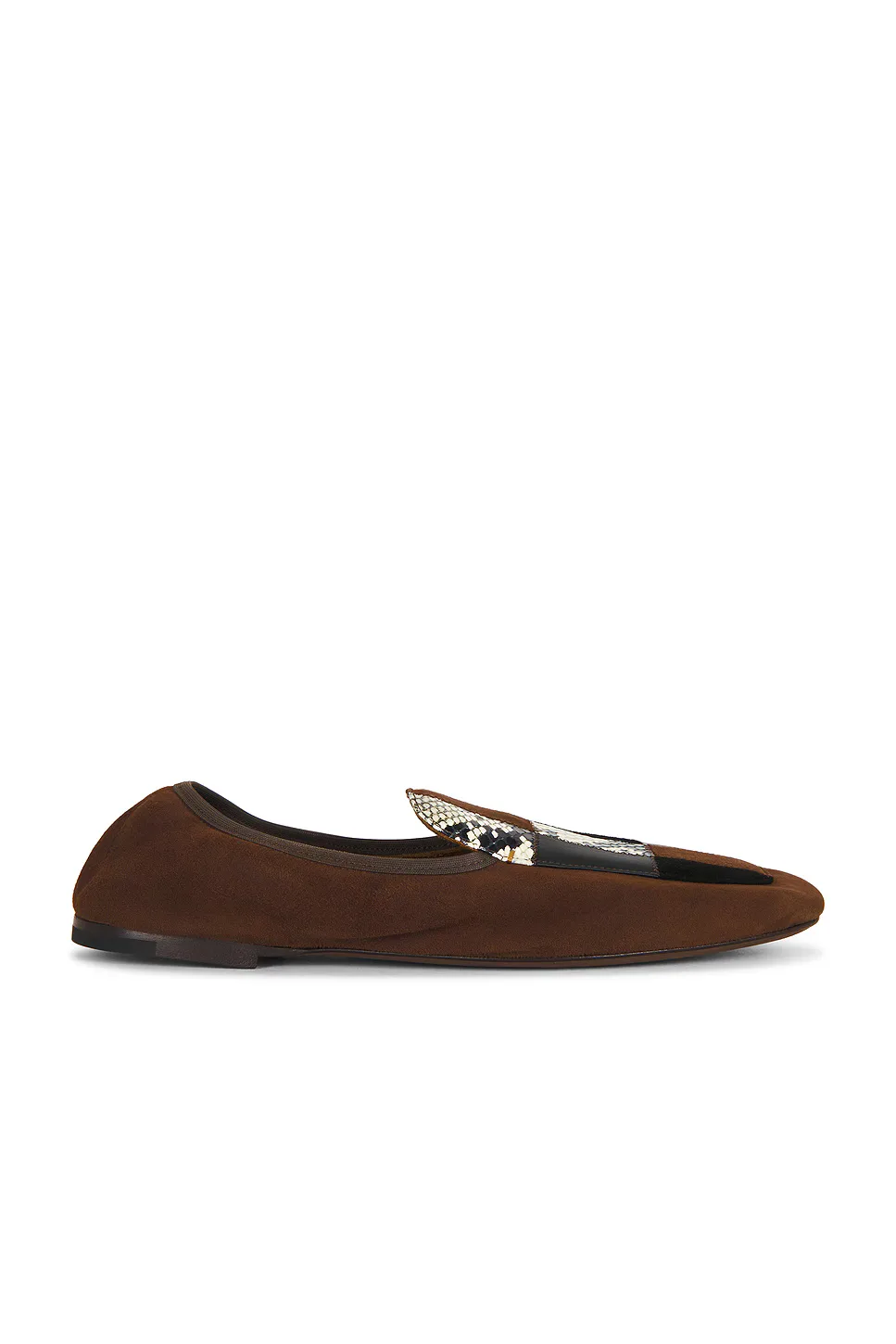 Zoe Patchwork Flat by Khaite