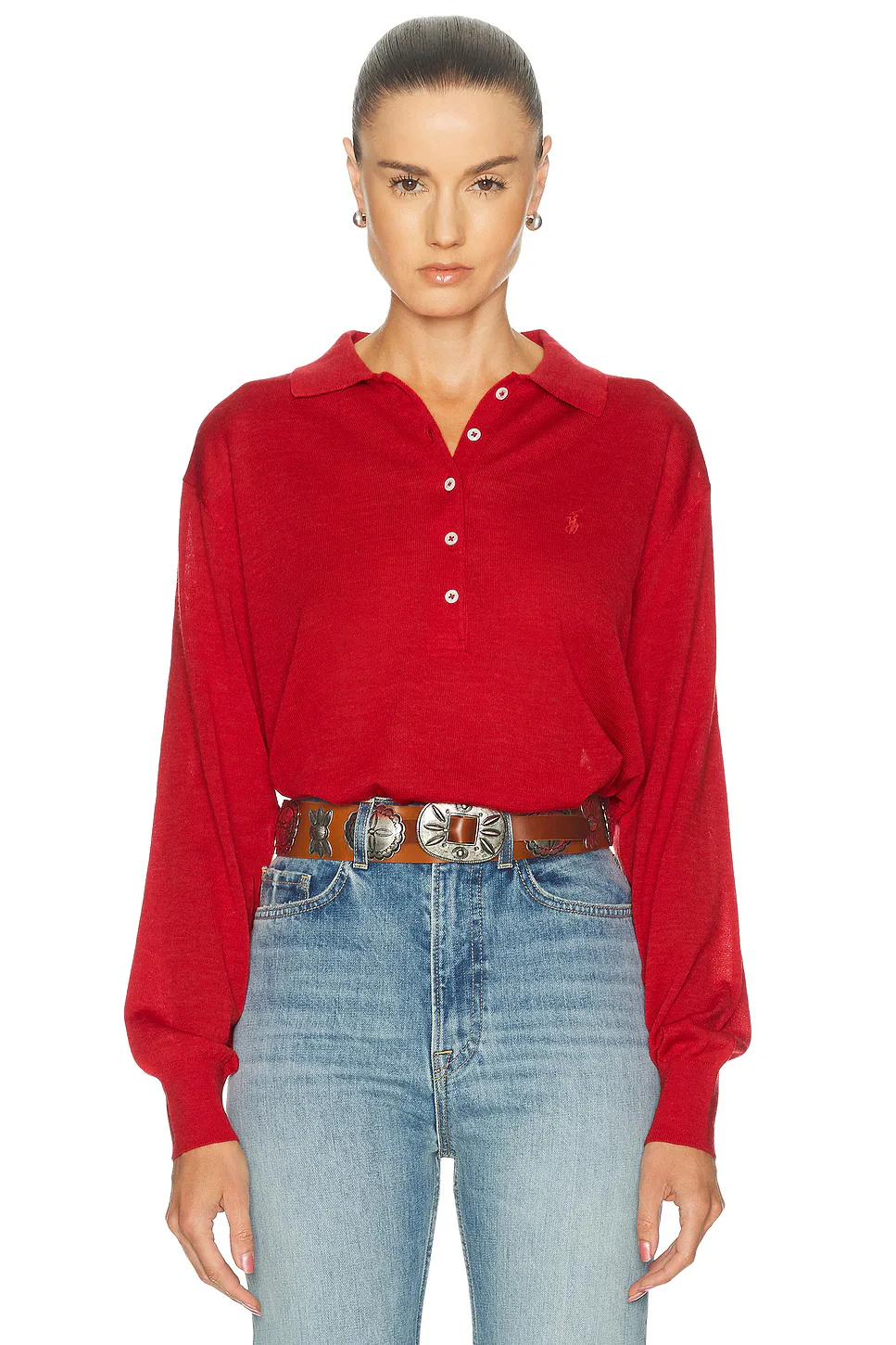 Long Sleeve Polo Sweater by Polo Ralph Lauren