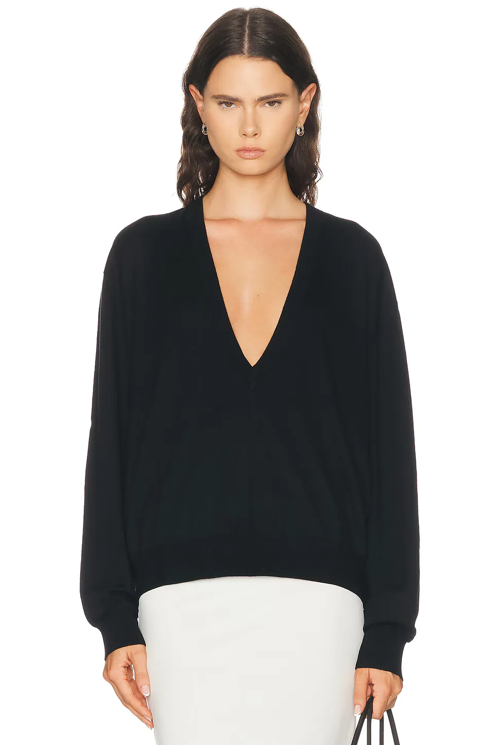 Devyn V Neck Sweater by Eaves