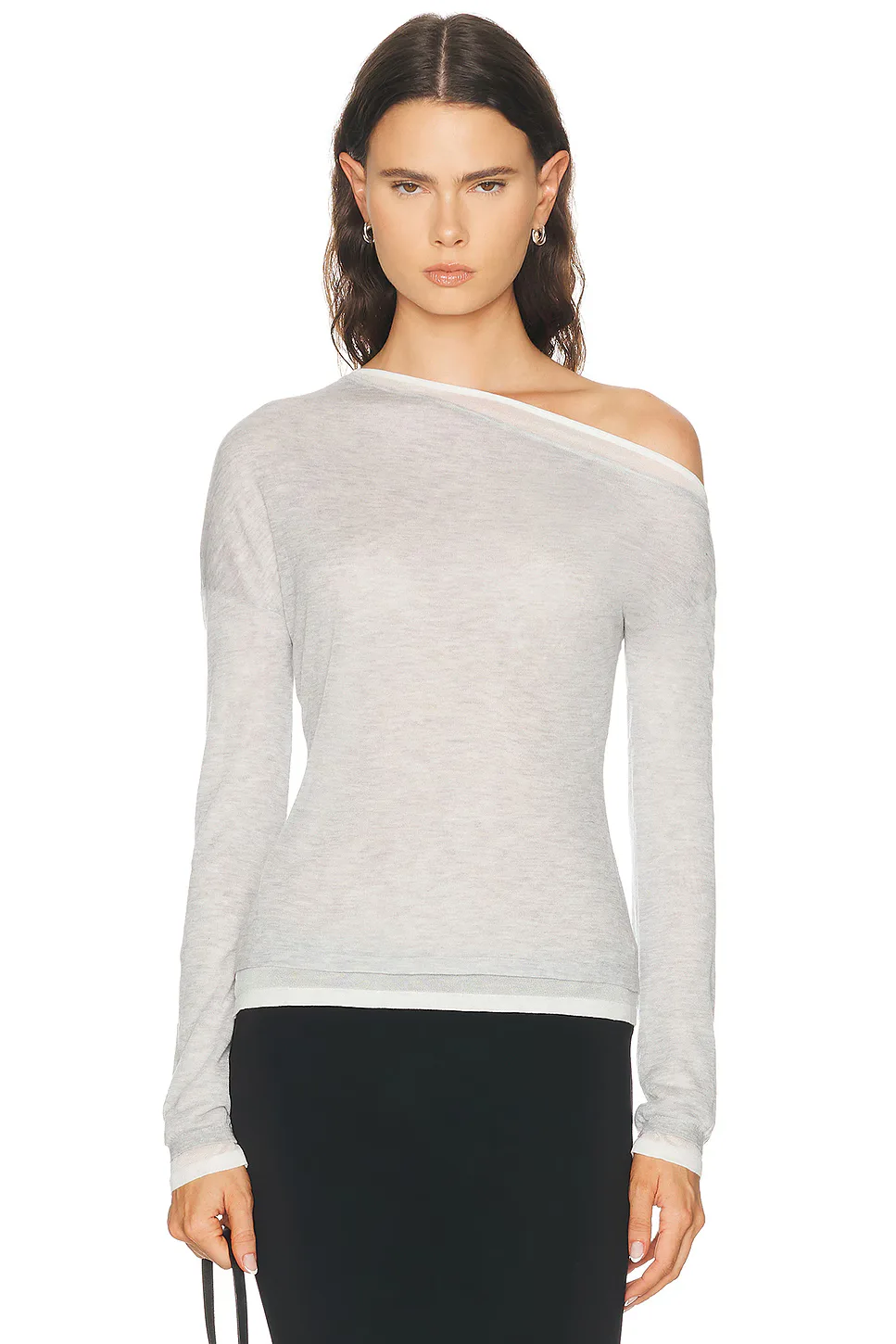 Wei Layered Assym Knit Top by Eaves