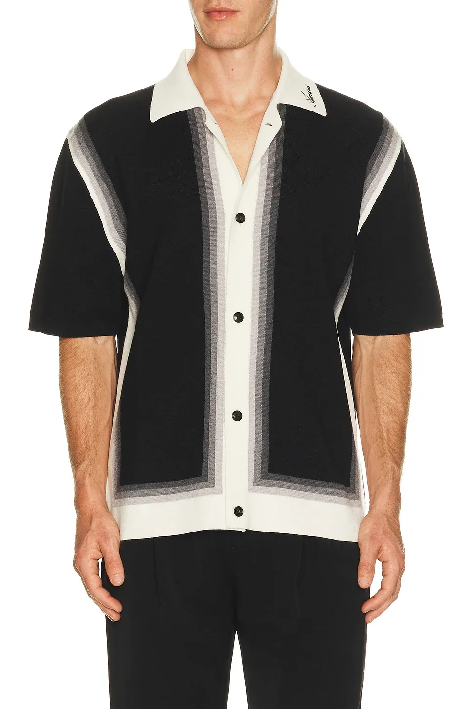 Lasso Knit Shirt by AMIRI