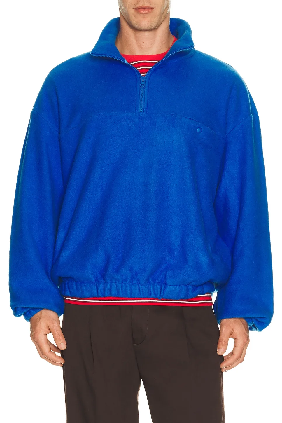 Quarter Zip Sweater by Vowels