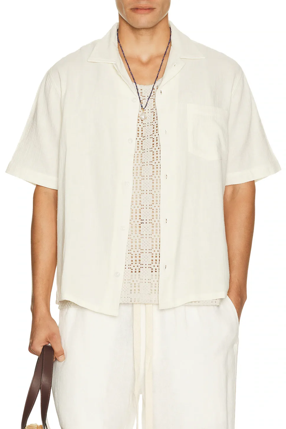 Corridor Double Cloth Short Sleeve Shirt by Corridor