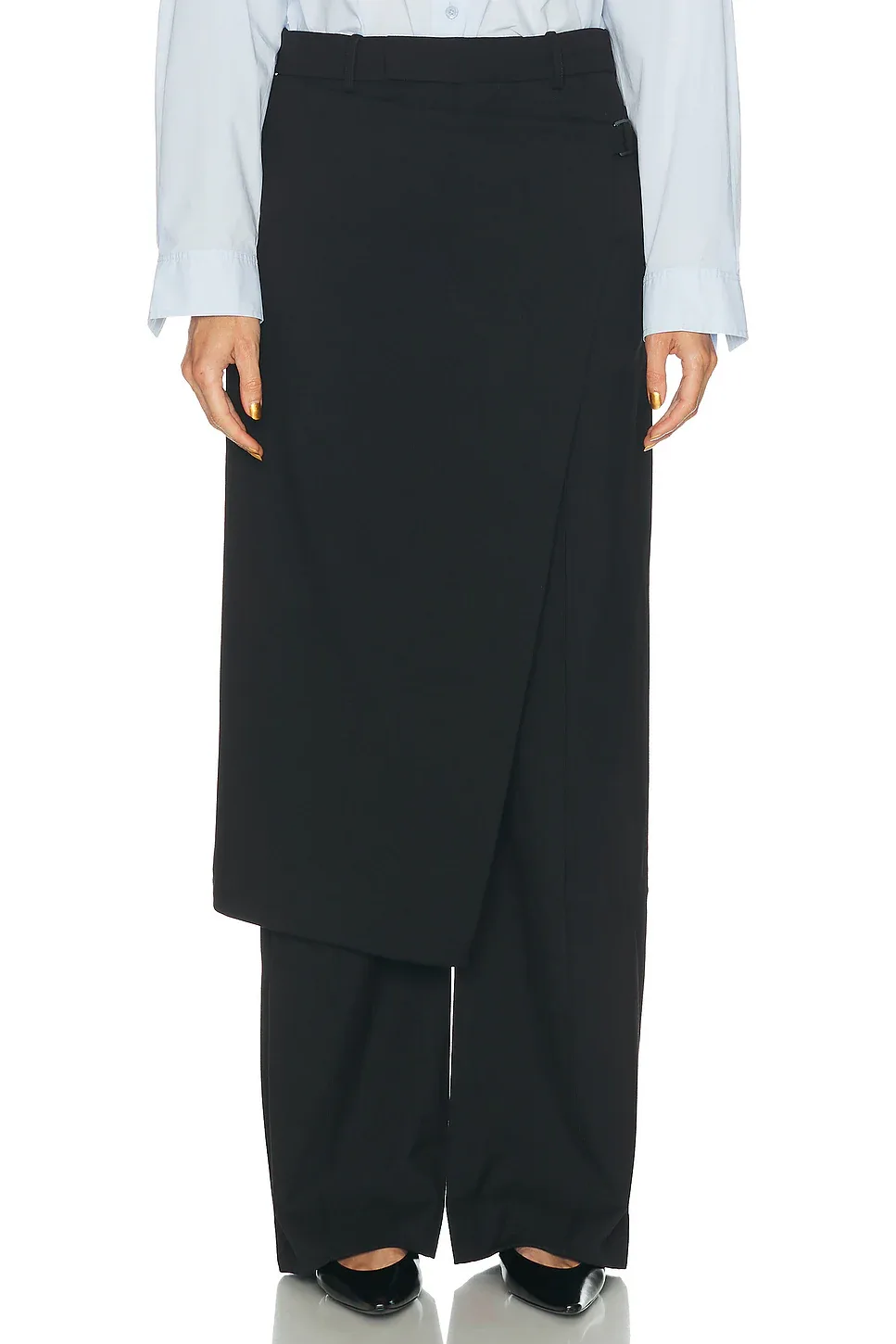 EAVES Silje Classic Suiting Apron Trouser by Eaves
