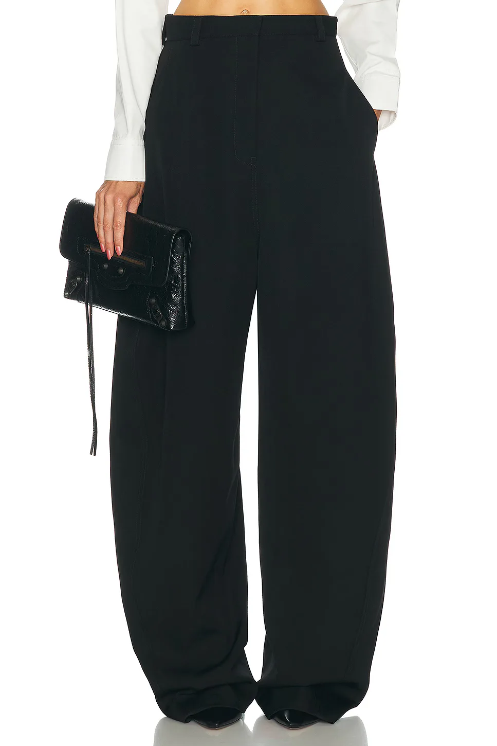 High Waist Barrel Pant by Balenciaga