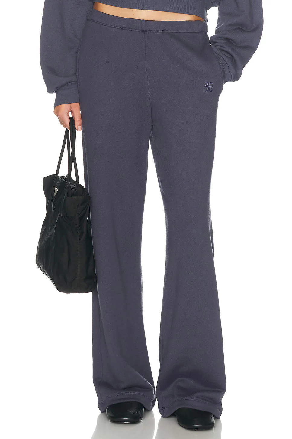 Oversized Wide Leg French Terry Sweatpant by Eterne
