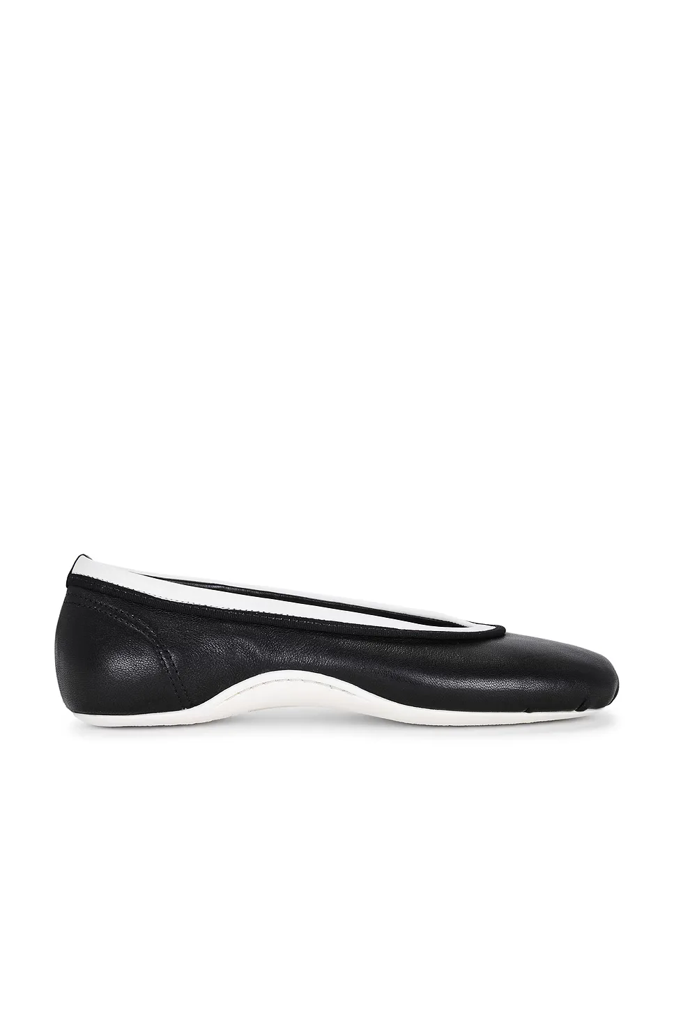 Foot Shaped Rubber Sole Ballerina Flat by Dries Van Noten