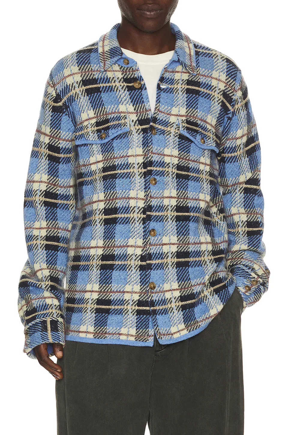 Plaid Work Shirt by Guest in Residence