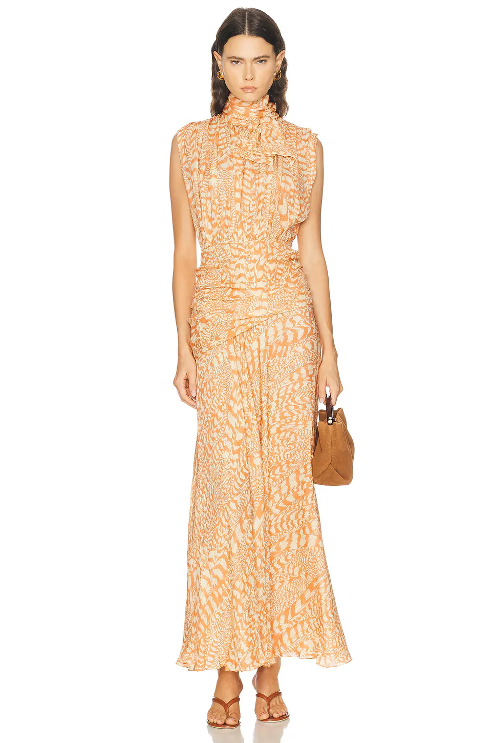 Saffron Breeze Maxi Dress by Johanna Ortiz
