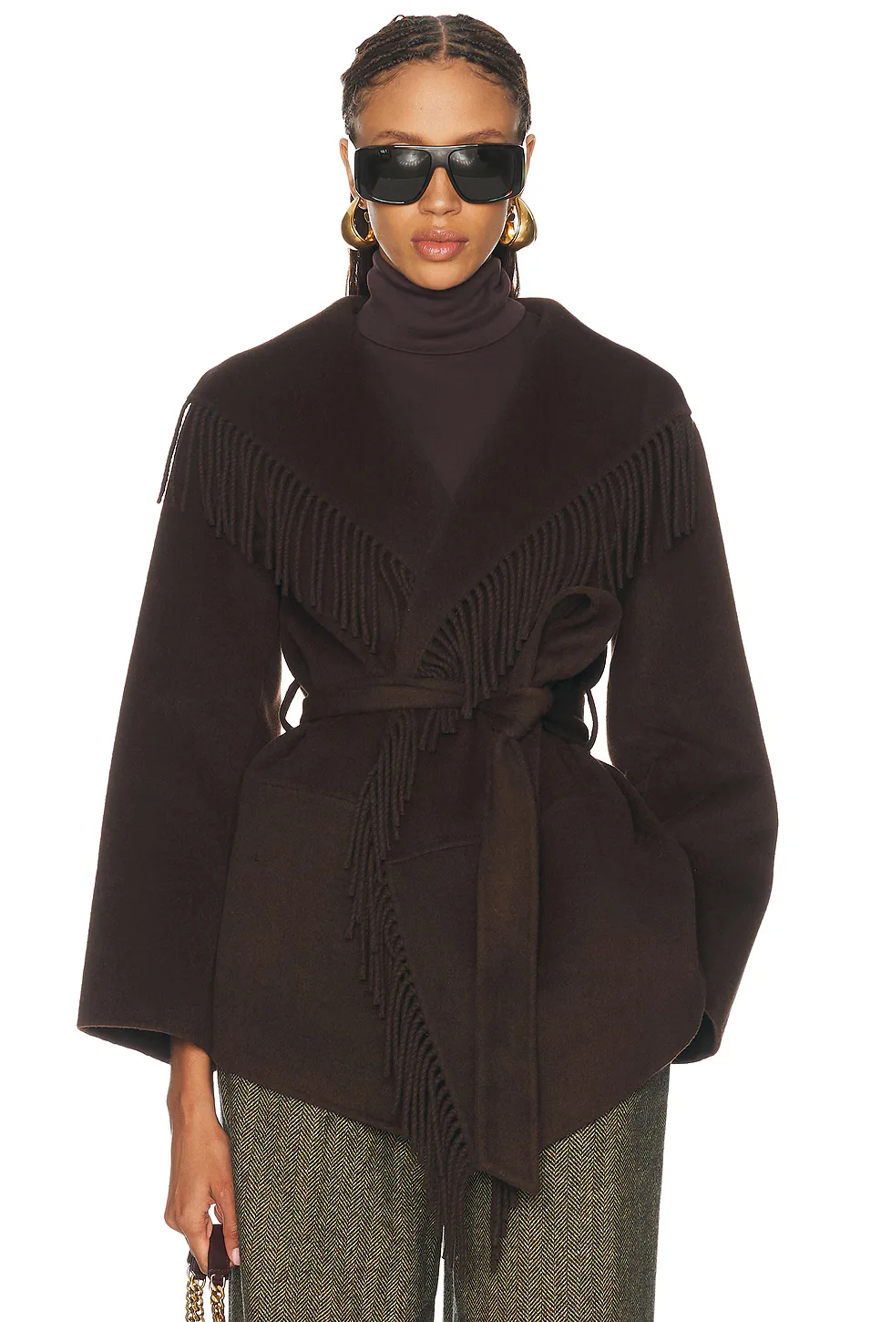 Rowen Fringe Jacket by Simkhai