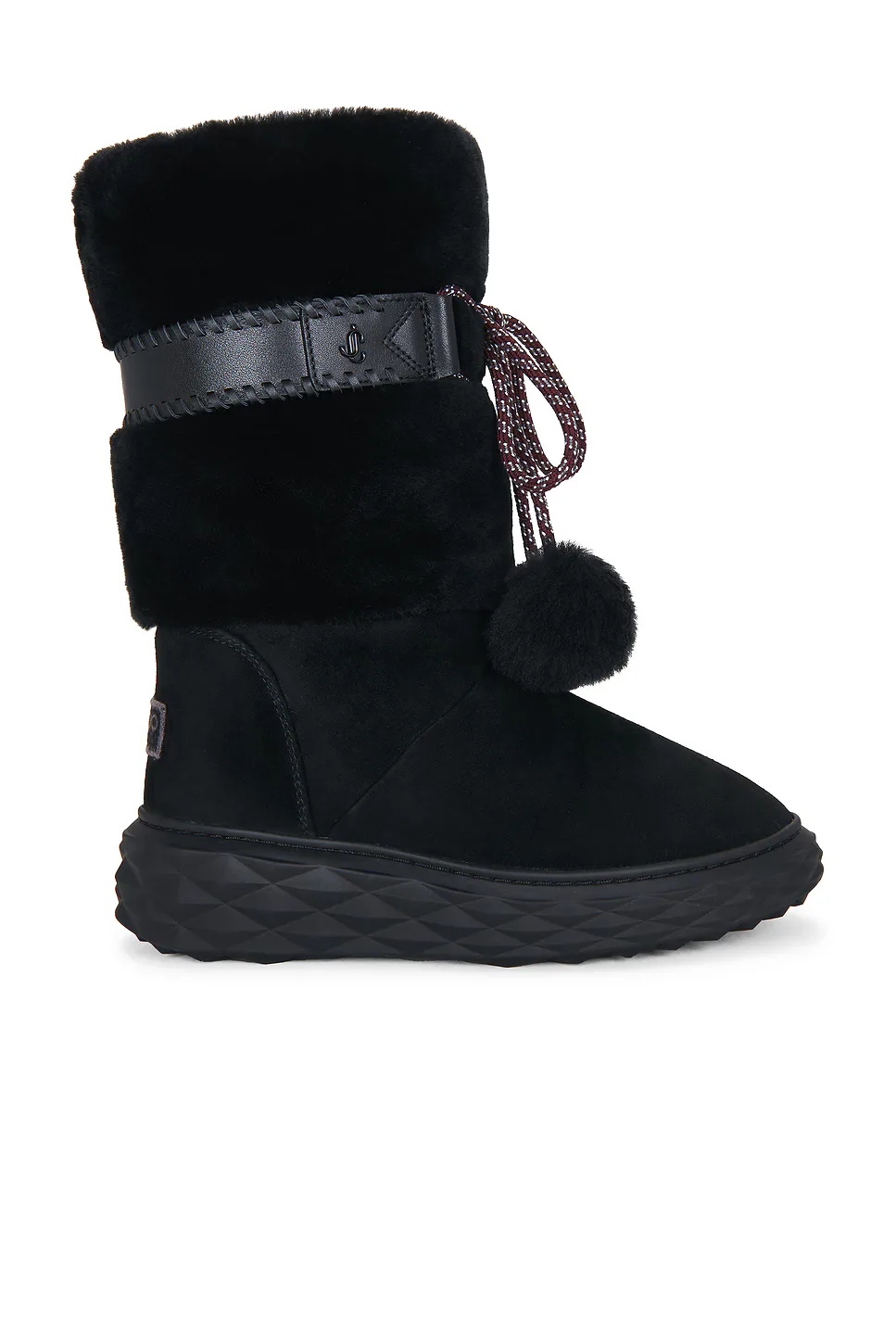 Suede Shearling Cobi Boot by Jimmy Choo