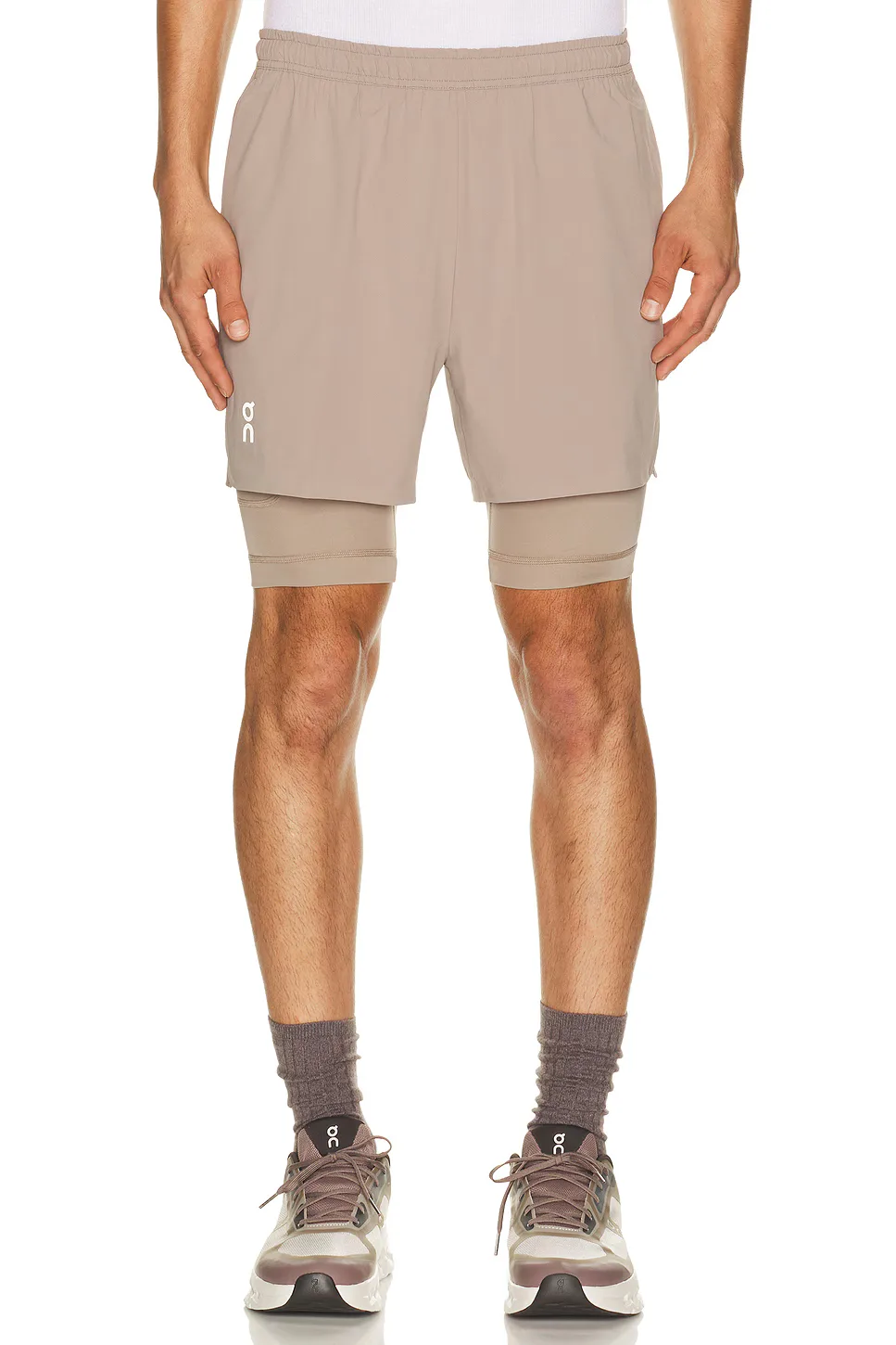 Train 2-In-1 Shorts by On