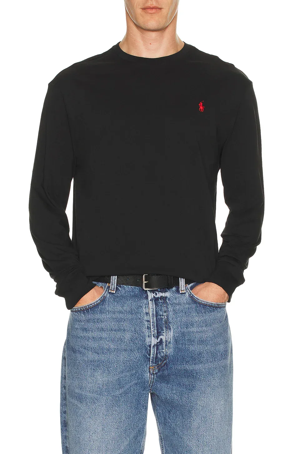 Long Sleeve Crewneck T-Shirt by Polo Ralph Lauren