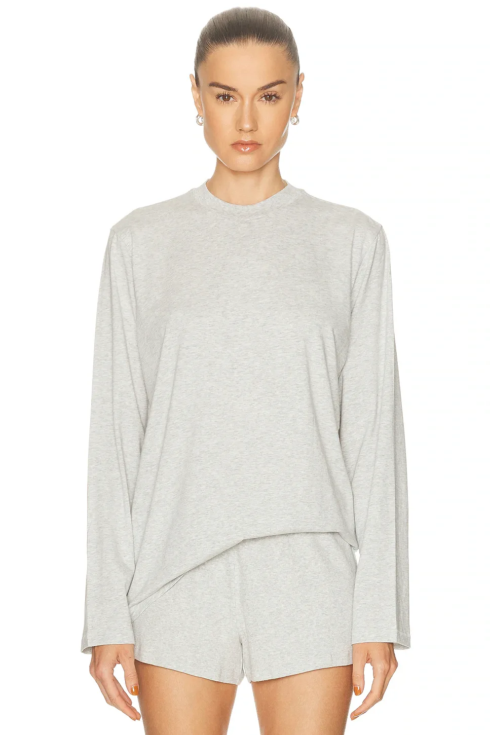 Boyfriend Long Sleeve T-Shirt by Skims