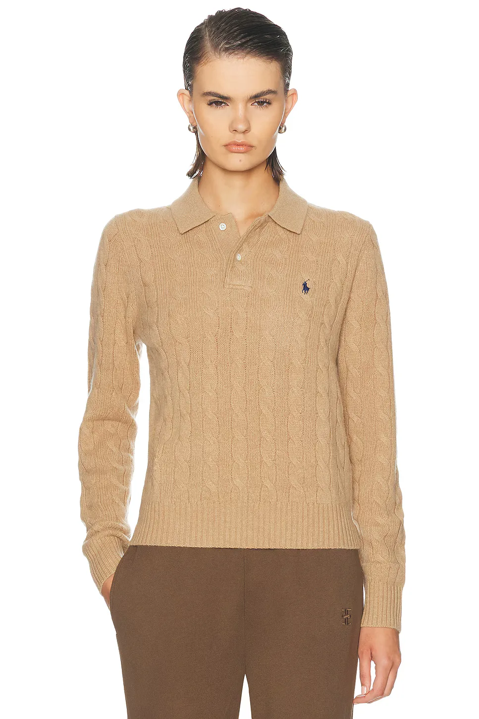 Collared Long Sleeve Sweater by Polo Ralph Lauren