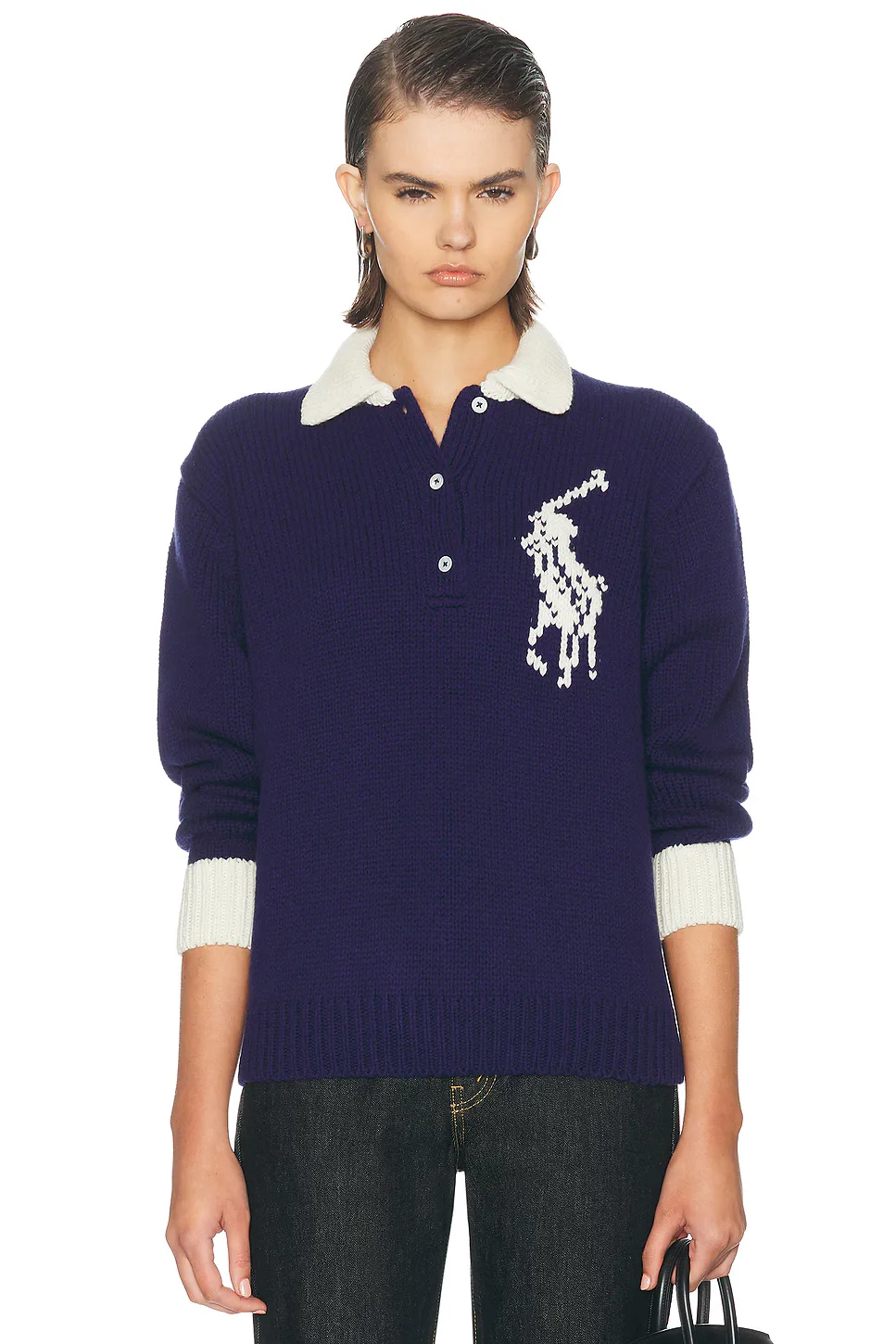 Long Sleeve Polo Sweater by Polo Ralph Lauren