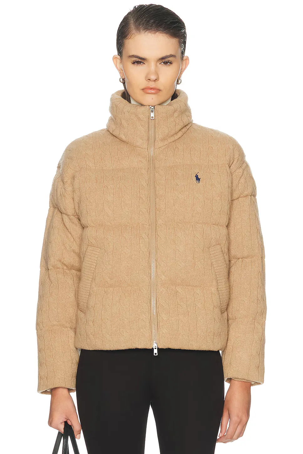 Sweater Puffer Coat by Polo Ralph Lauren