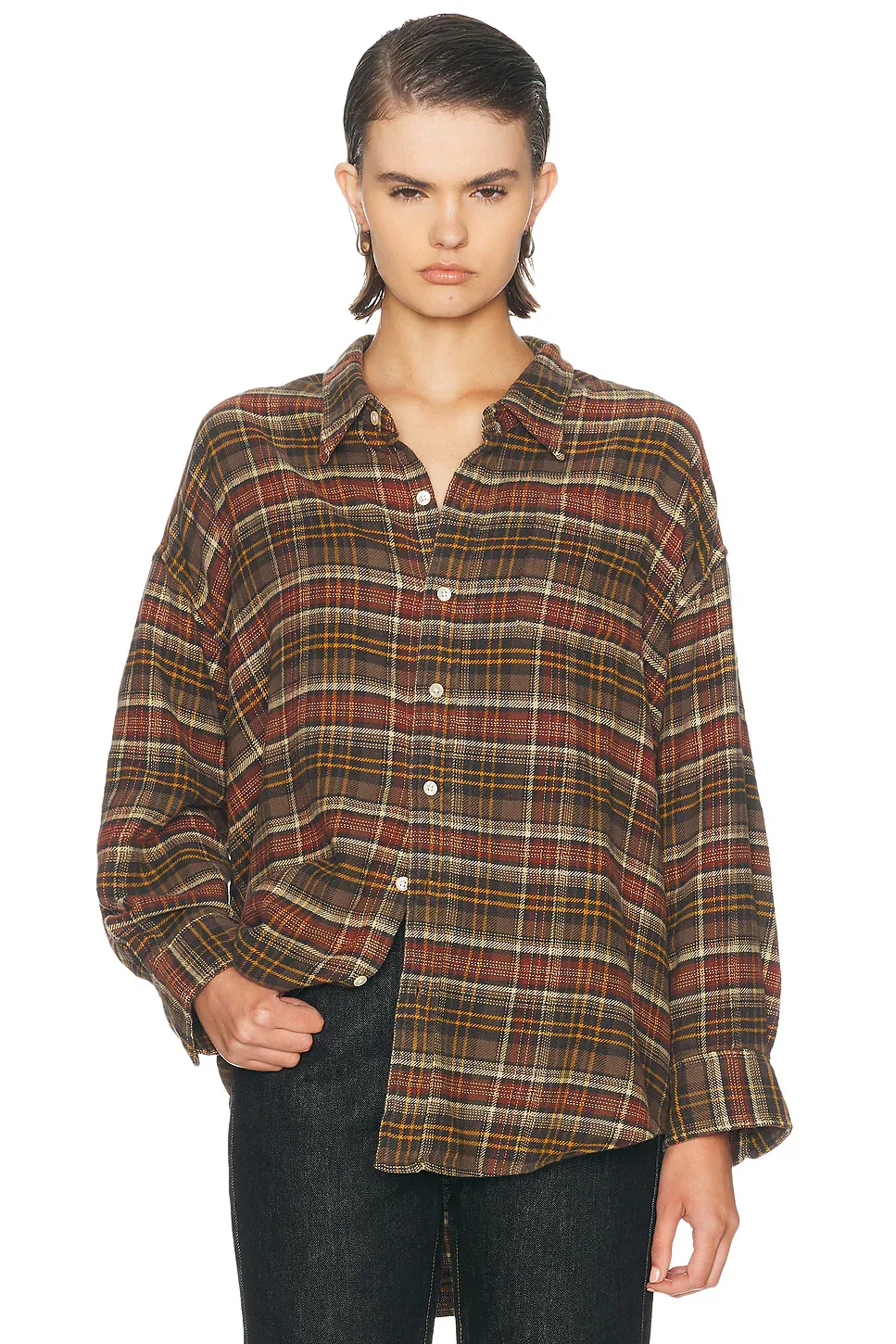 Drop Neck Shirt by R13