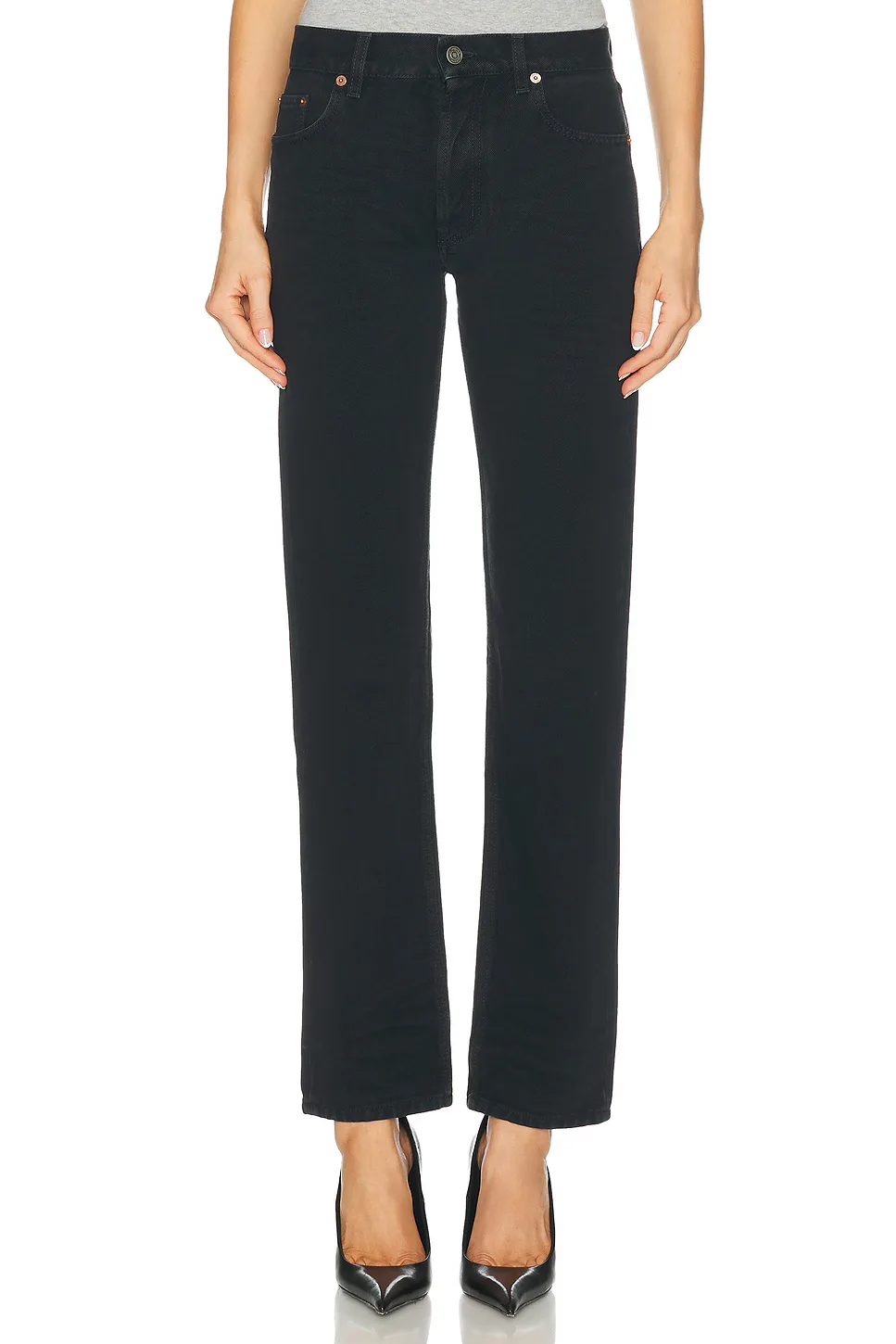 Relaxed Straight Leg by Saint Laurent