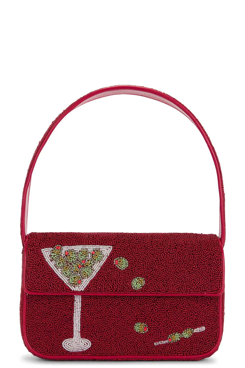 Tommy Beaded Bag by STAUD