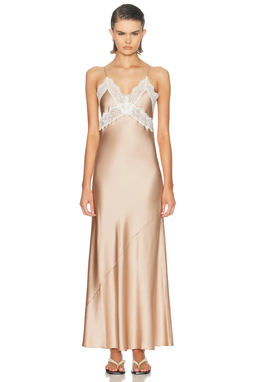 Emma Silk Maxi Dress by Sprwmn