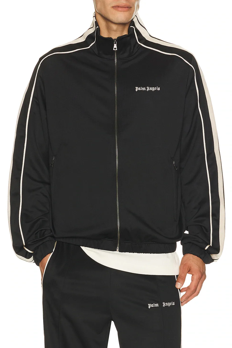 Classic Logo Vintage Track Top by Palm Angels