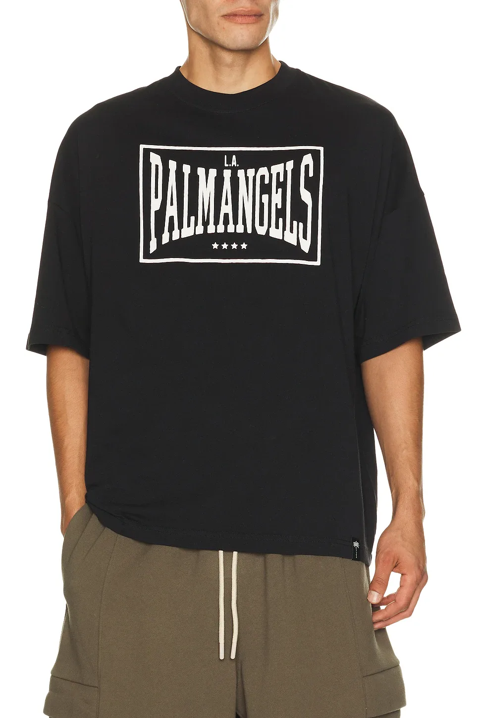 Vintage Box Logo Loose Tee by Palm Angels