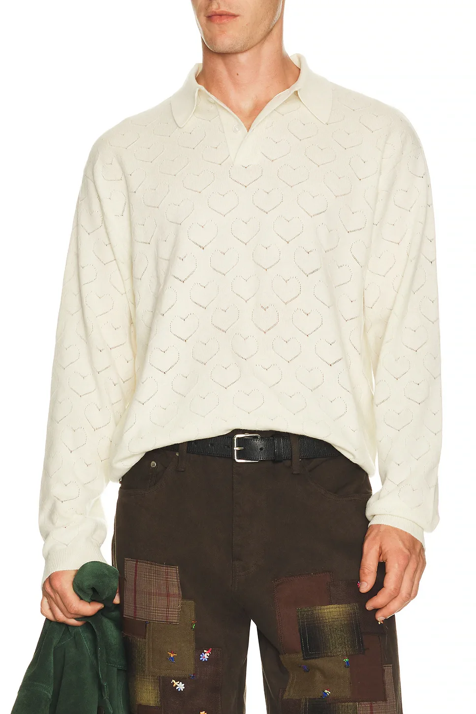 Eyelet Polo by Vowels