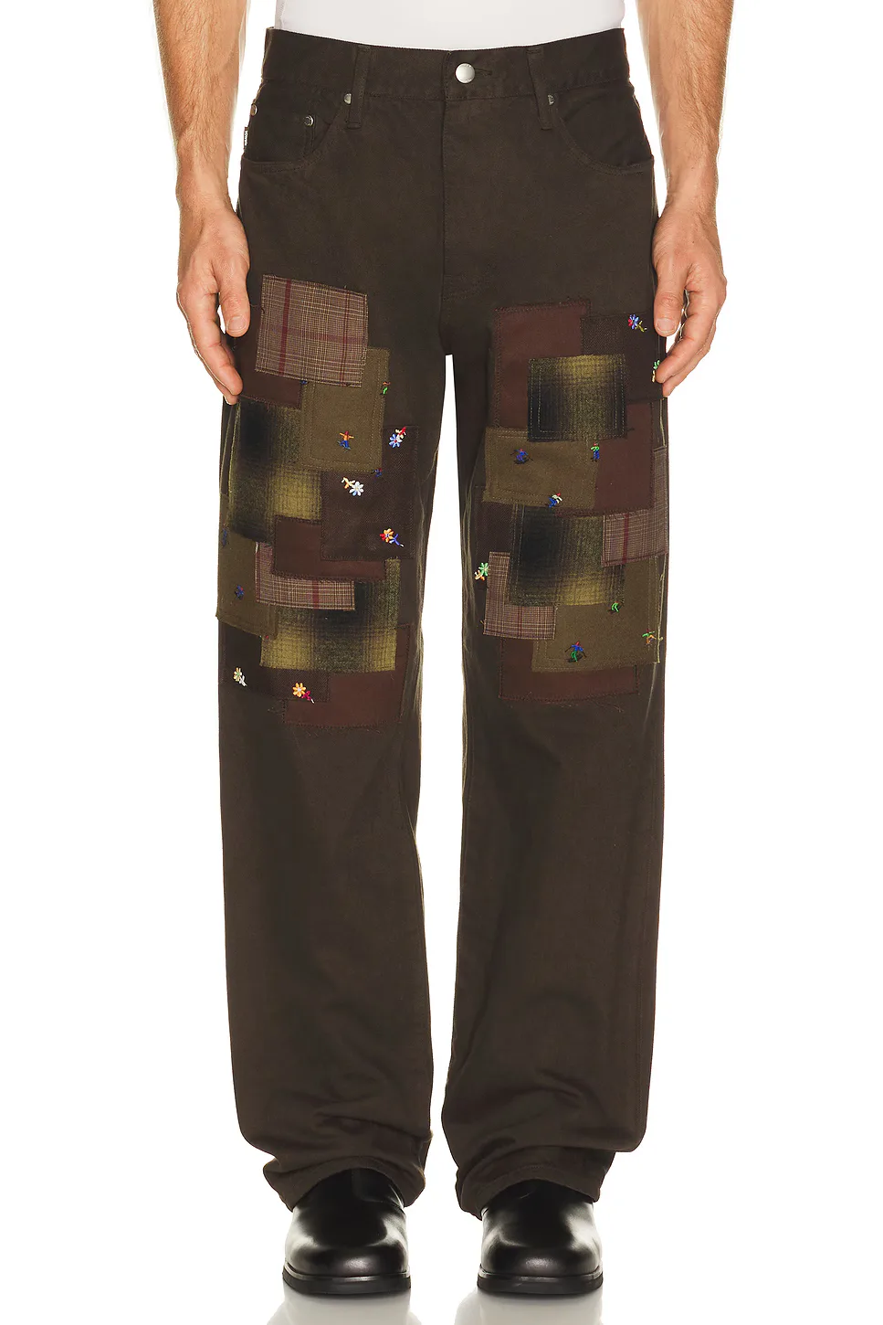 Straight Denim Jeans by Vowels
