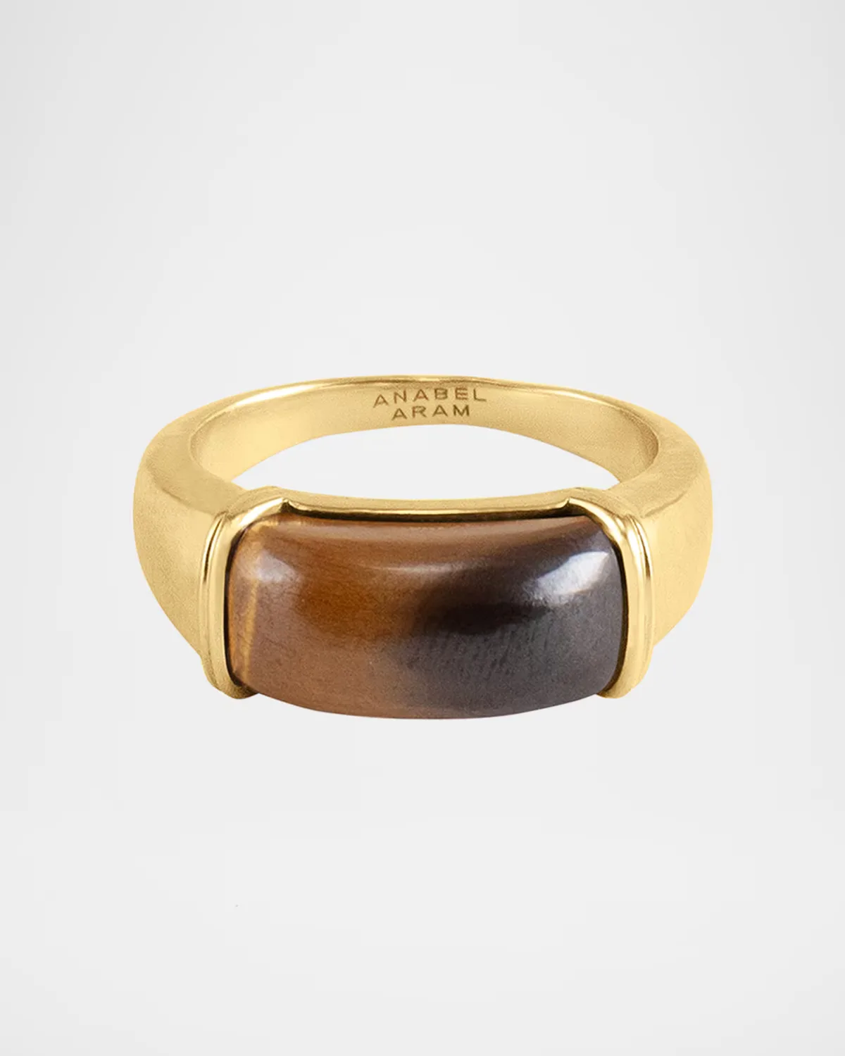 Forza Ring with Tiger's Eye by Anabel Aram Jewelry