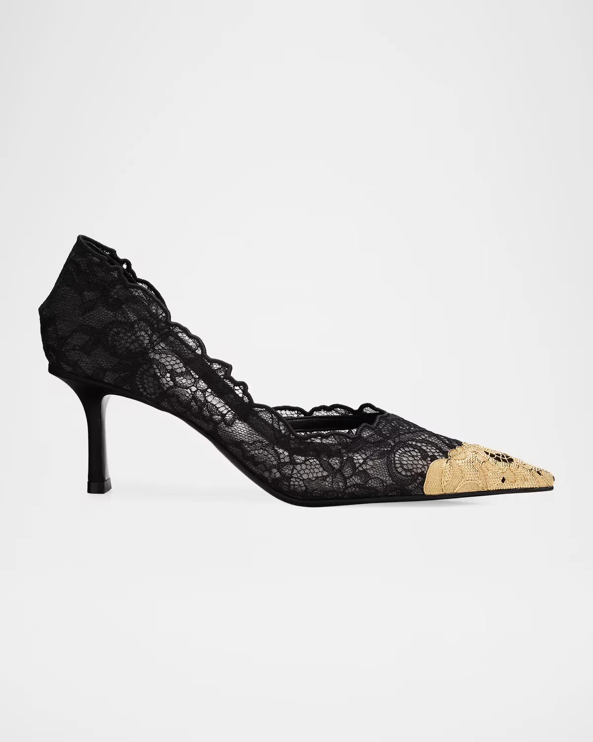 65mm Faiz Lace D'orsay Pumps by Jimmy Choo