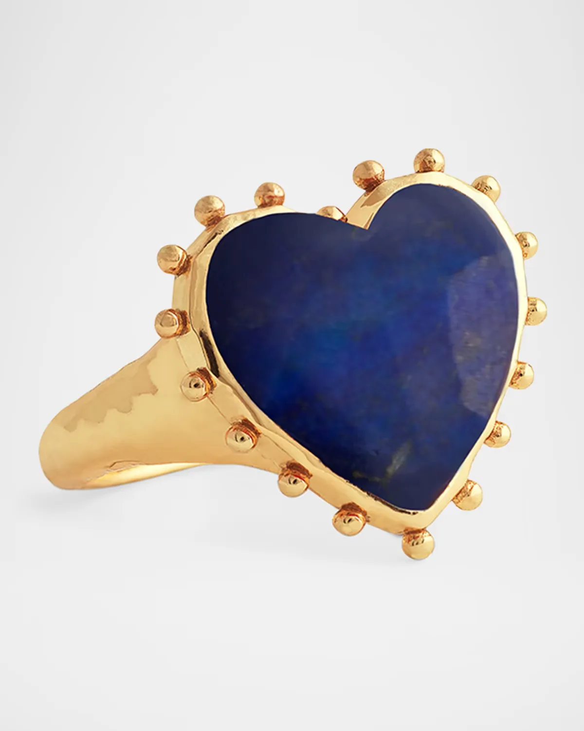 Heart Stone Statement Ring by Anabel Aram Jewelry