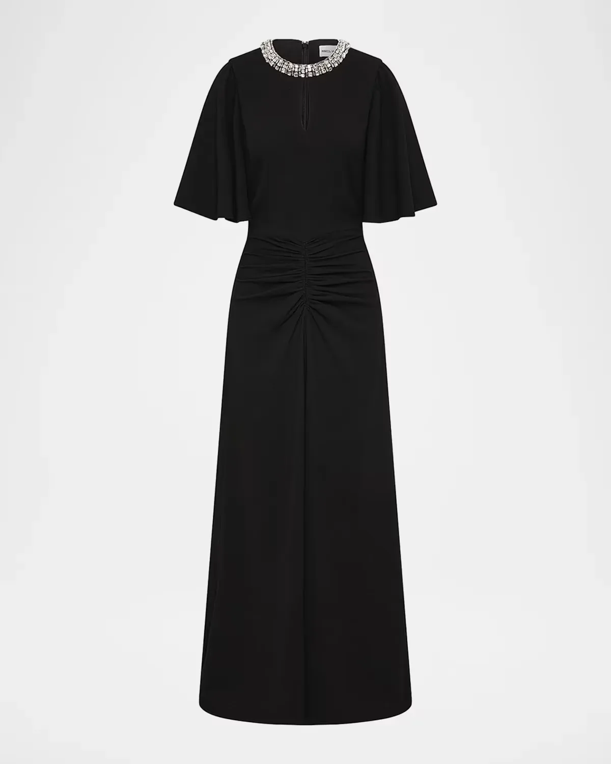 Noemie Crystal-Embellished Midi-Dress by Rebecca Vallance