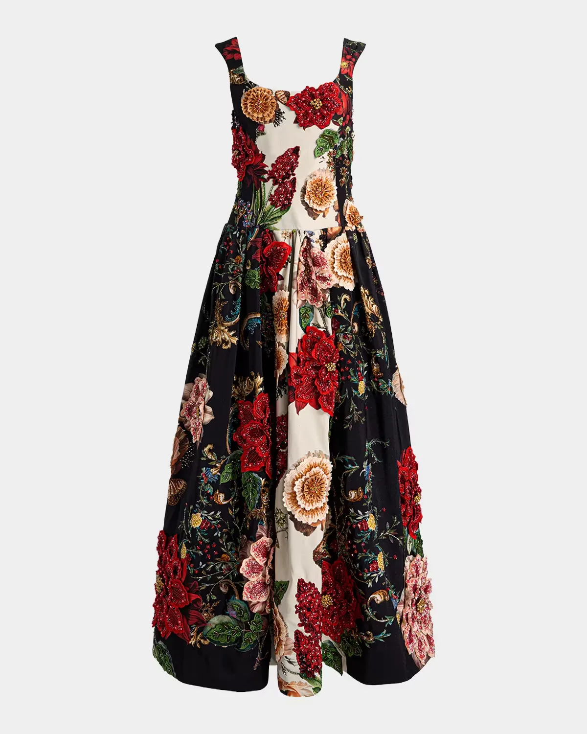 Maxine Floral Embellished Gown by Alice + Olivia