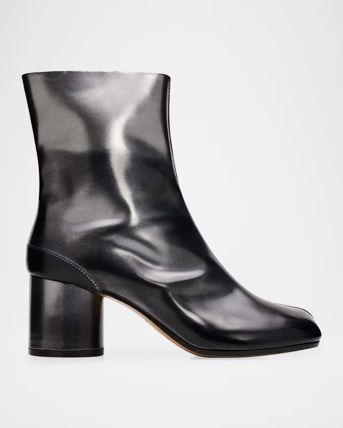 Tabi Bicolor Leather Ankle Boots by Maison Margiela