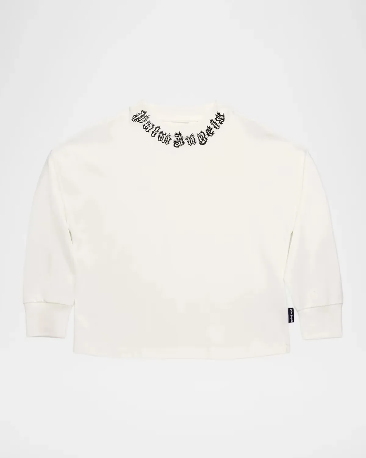 Logo Collar Long-Sleeve T-Shirt by Palm Angels