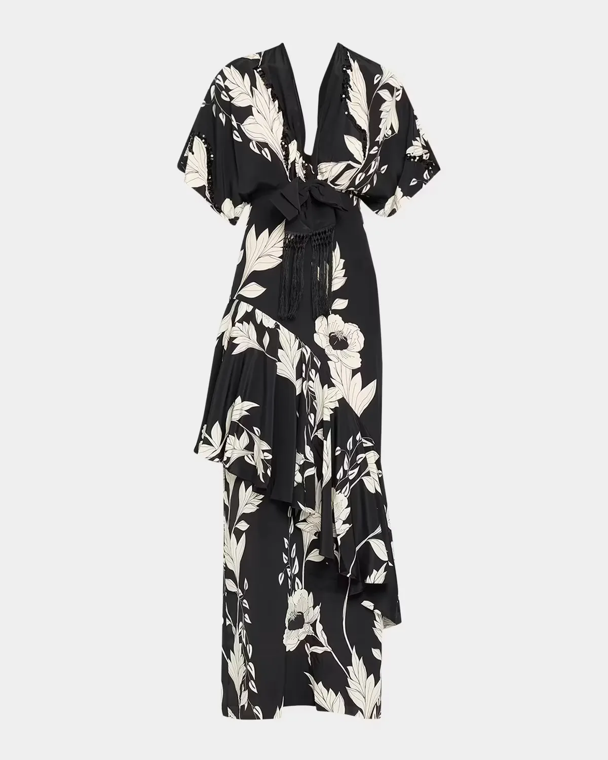 Tesoro Escondido Floral Maxi Dress by Johanna Ortiz