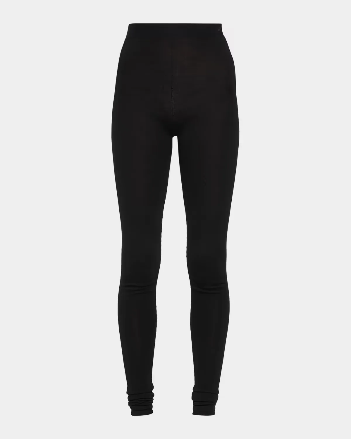 Wool Ribbed Low-Waist Pants by Bottega Veneta