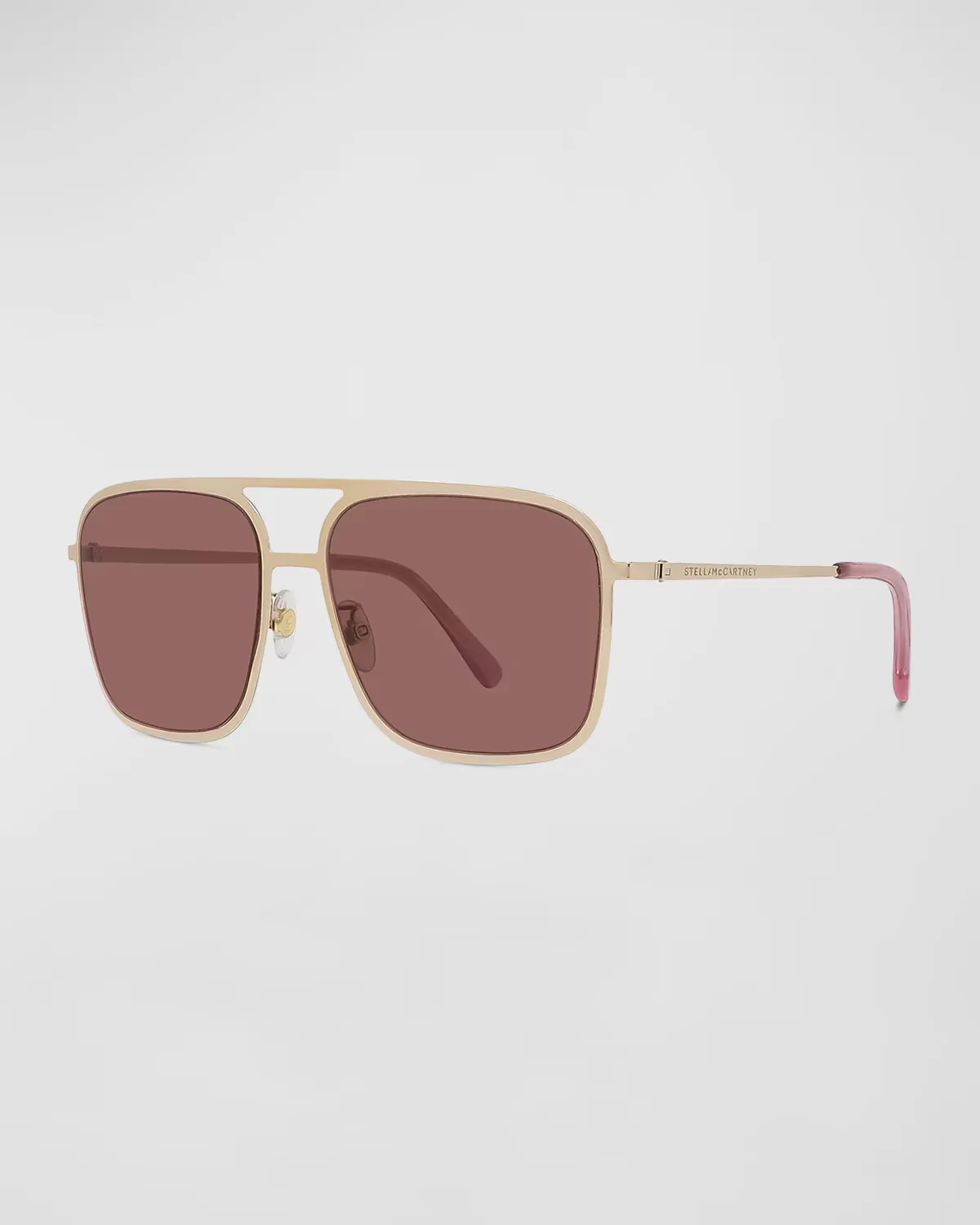 Pilot Metal Alloy & Plastic Aviator Sunglasses by Stella McCartney