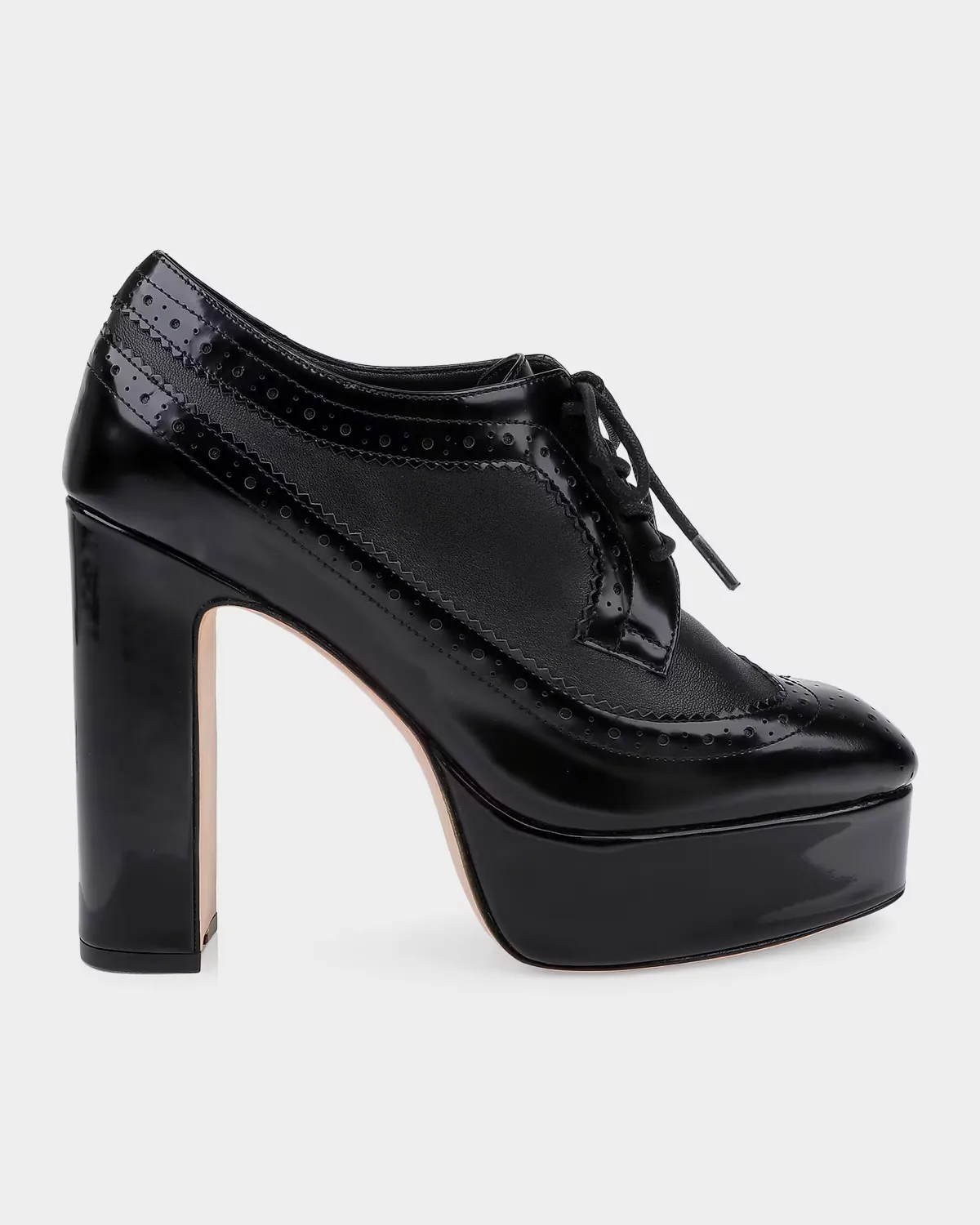Tania 125MM Leather Platform Pumps by L & apos;AGENCE