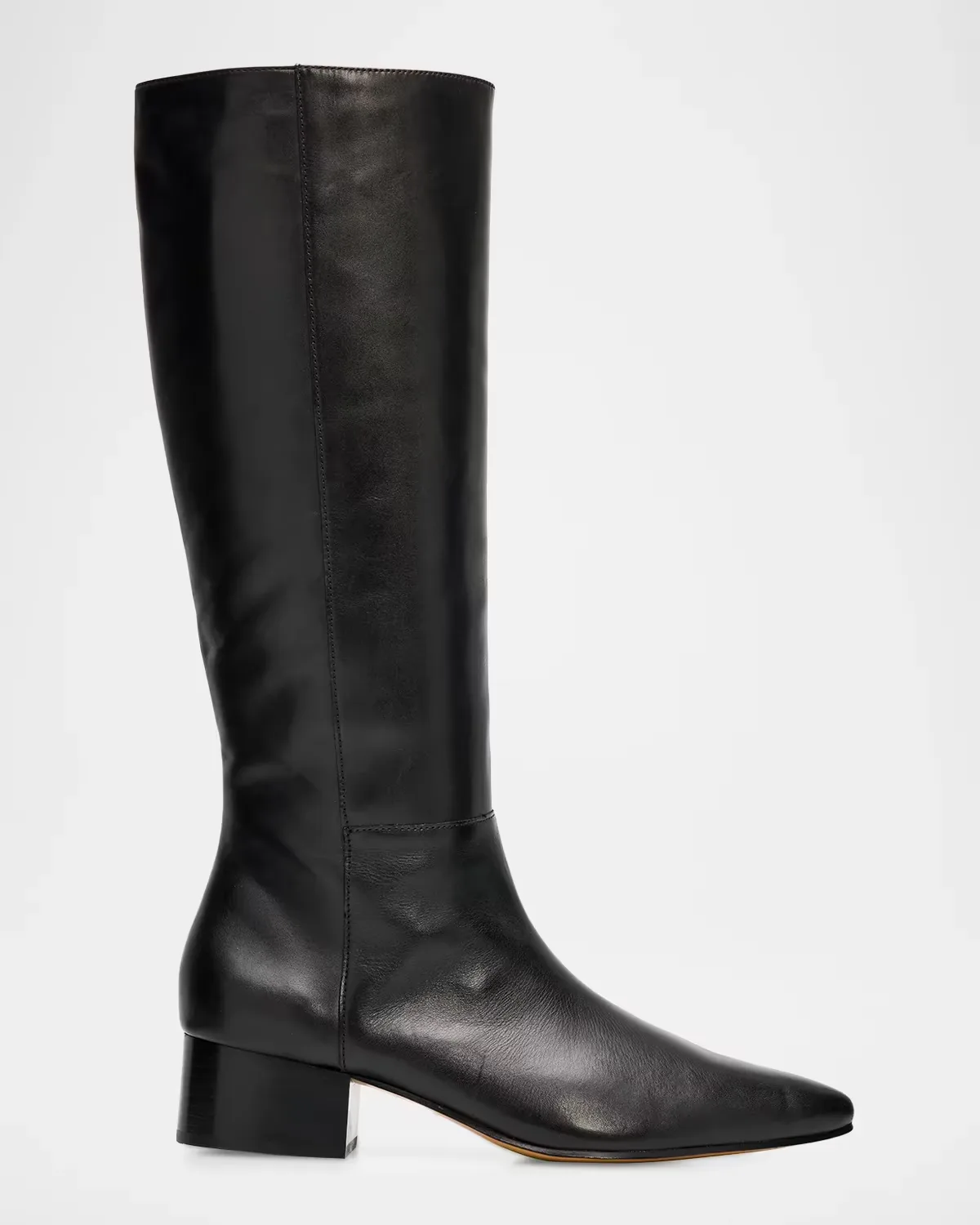 Adan 40MM Leather Knee-High Boots by Vince