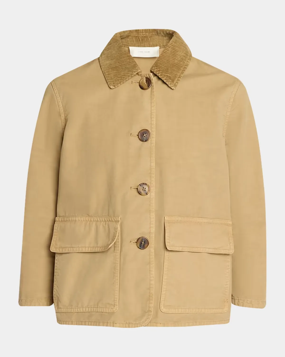 Benka Cotton Shrunken Barn Jacket by The Row