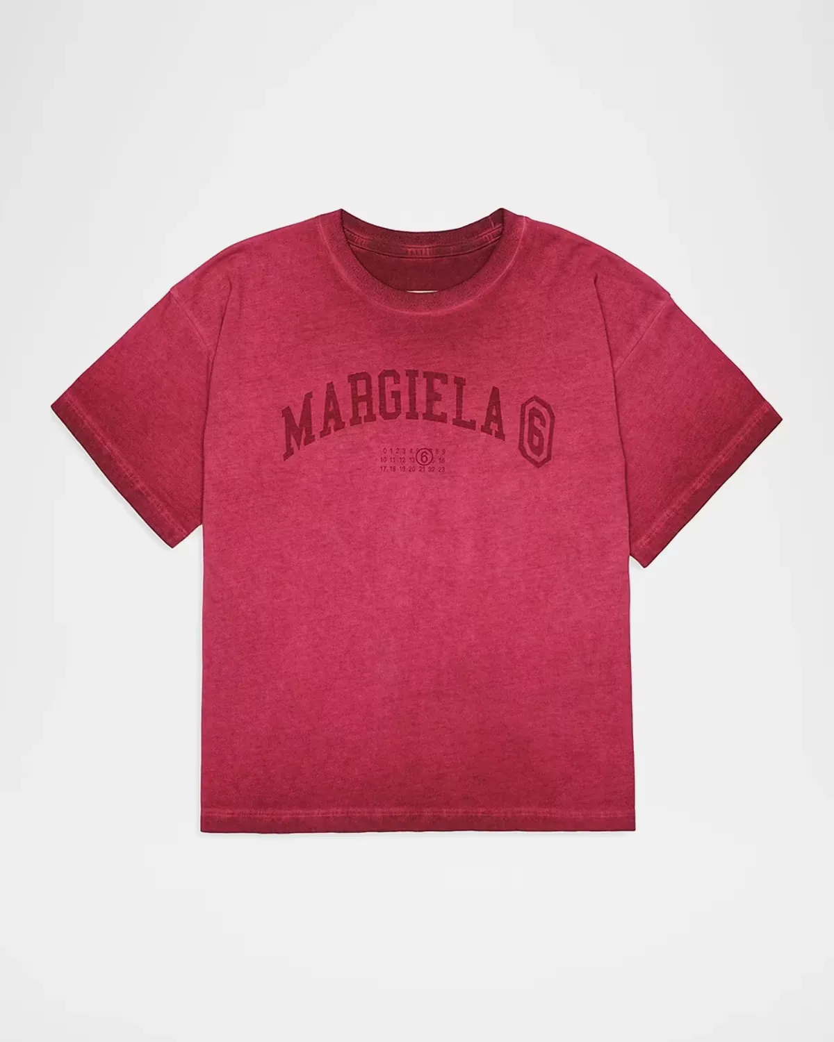 Faded Logo T-Shirt by Maison Margiela