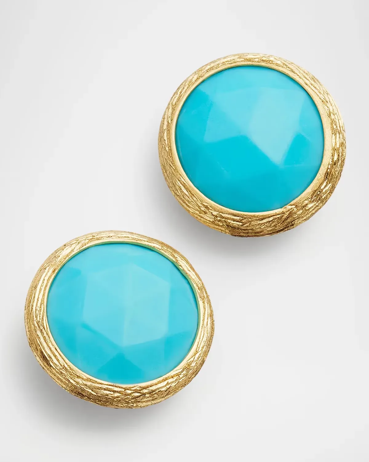 Jaipur Turquoise Stud Earrings by Marco Bicego