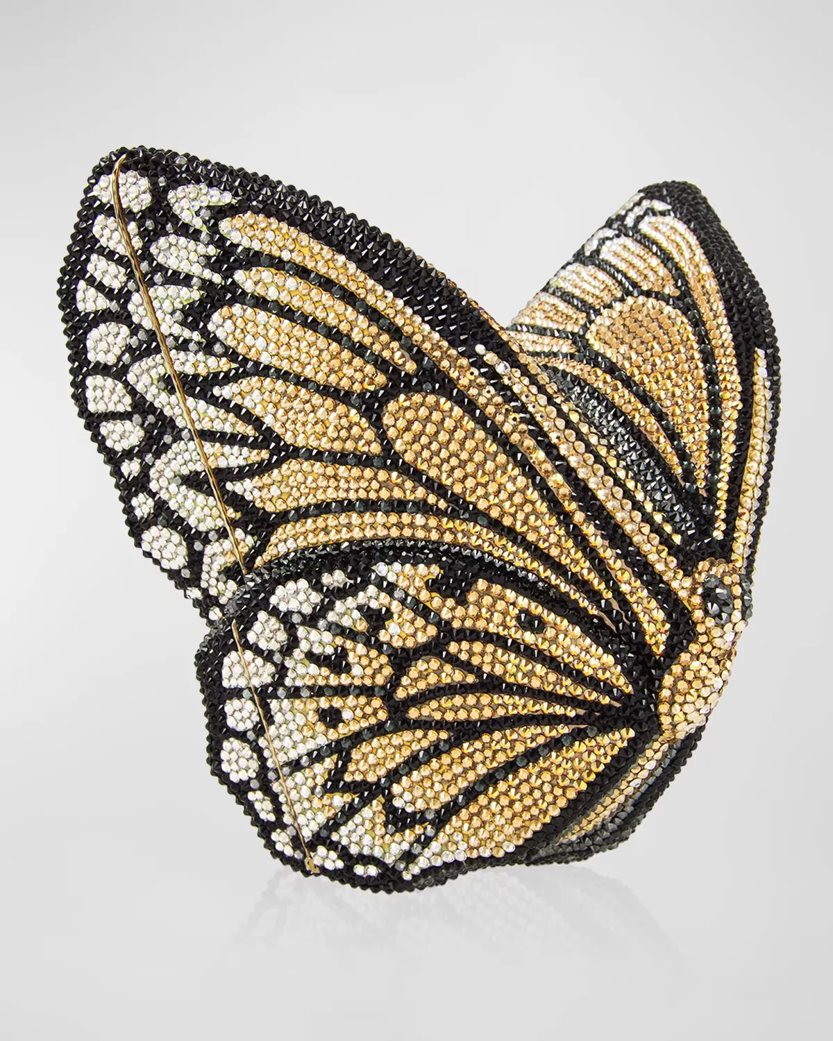 Monarch Butterfly Crystal Clutch Bag by Judith Leiber
