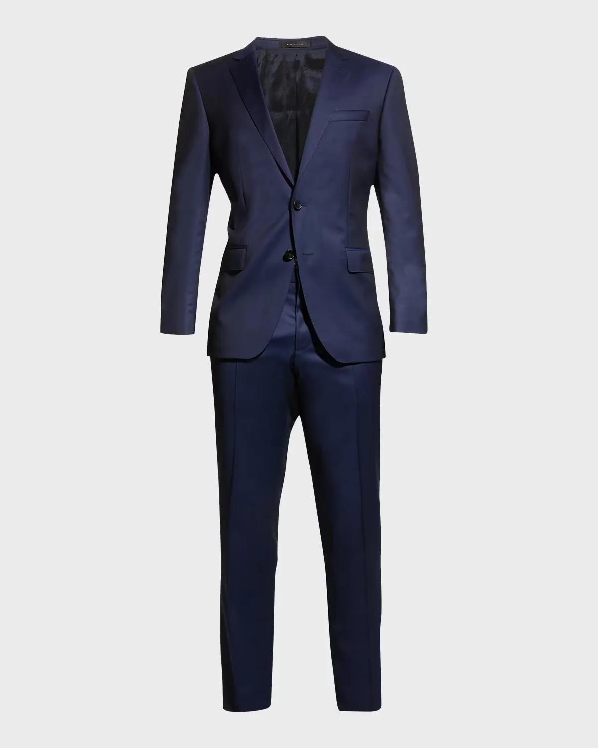Wool Basic Two-Piece Slim Fit Suit by BOSS