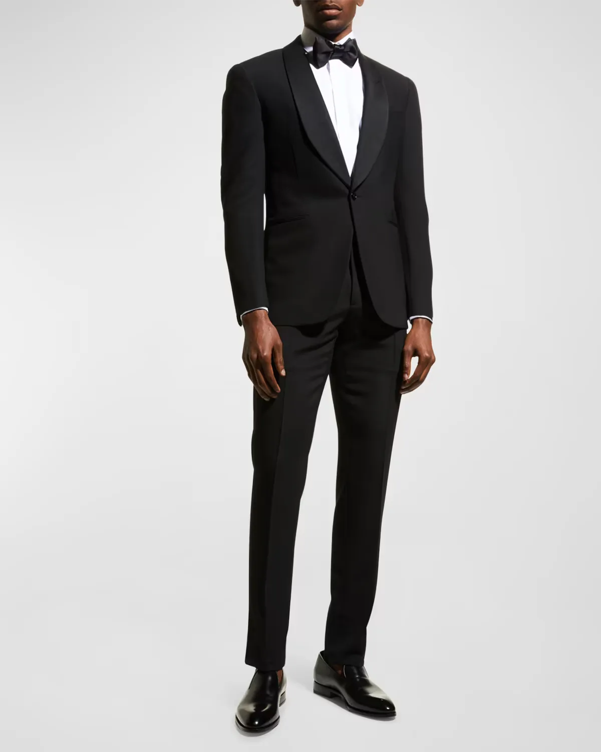 Gregory Wool Barathea Shawl Tuxedo by Ralph Lauren