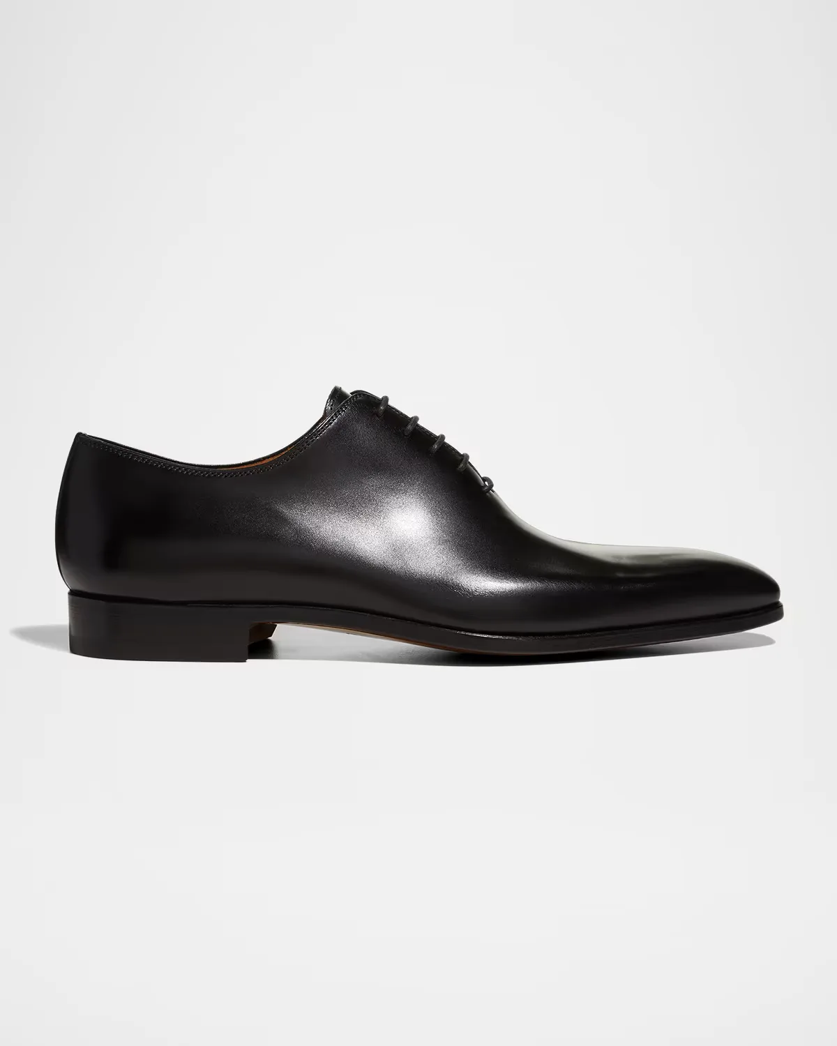 Cruz Square-Toe Leather Oxfords by Magnanni