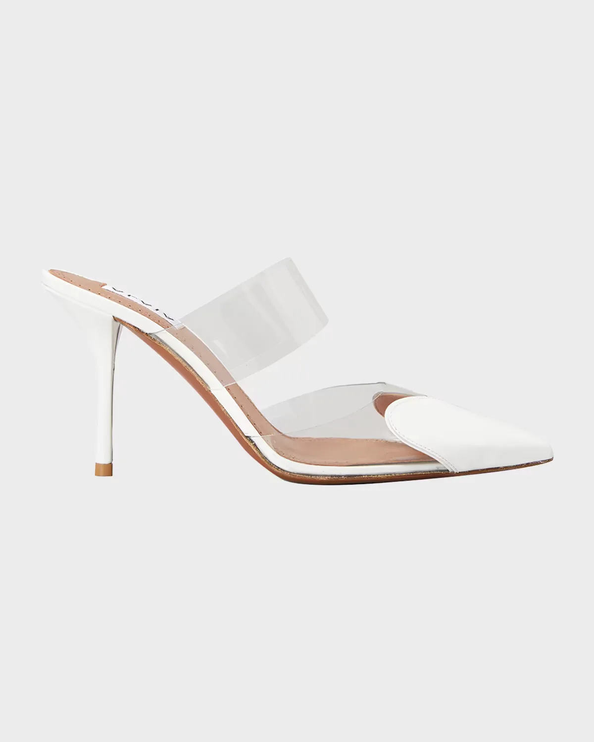 Coeur Clear Cap-Toe Mule Pumps by ALAA