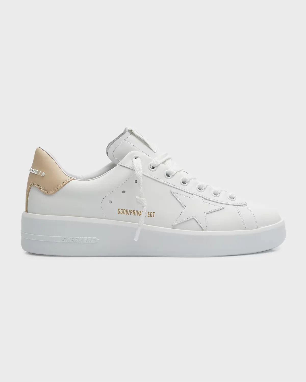 Purestar Bicolor Leather Low-Top Sneakers by Golden Goose